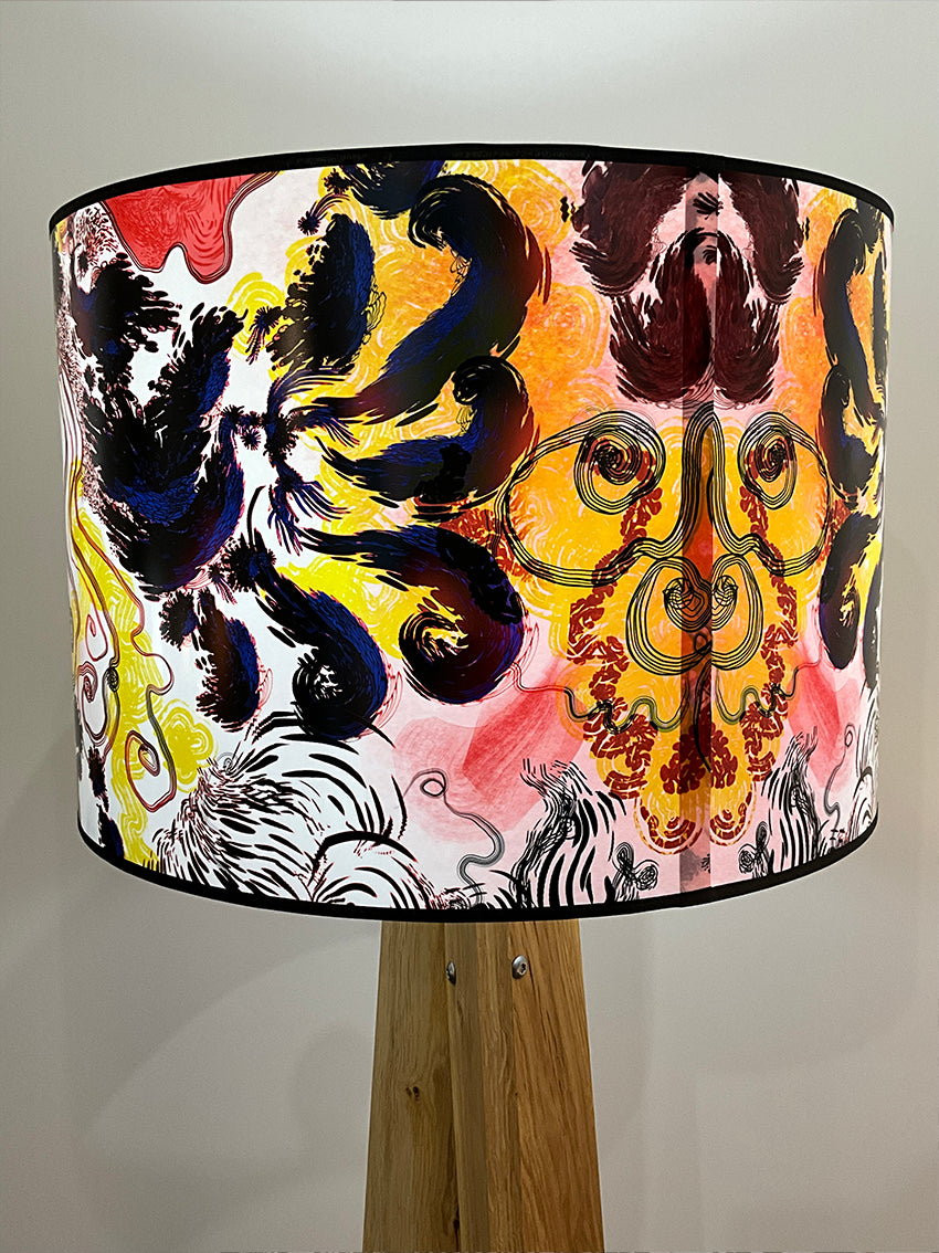 Grand luminaire abat jour NYS